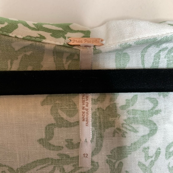 COPY - Free People A Thing Called Love Green Dress NWT - Picture 7 of 14